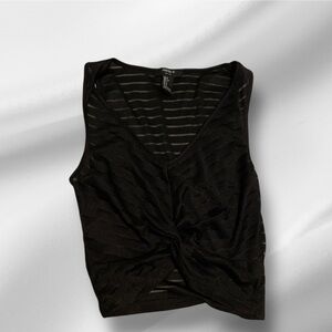 FOREVER21 Black Sleeveless Top